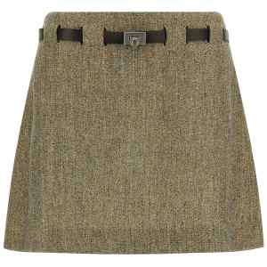 Ferragamo Gancini Belt Skirt