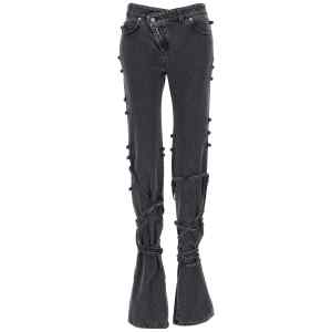 Alexander McQueen Jeans Asymmetric Closure