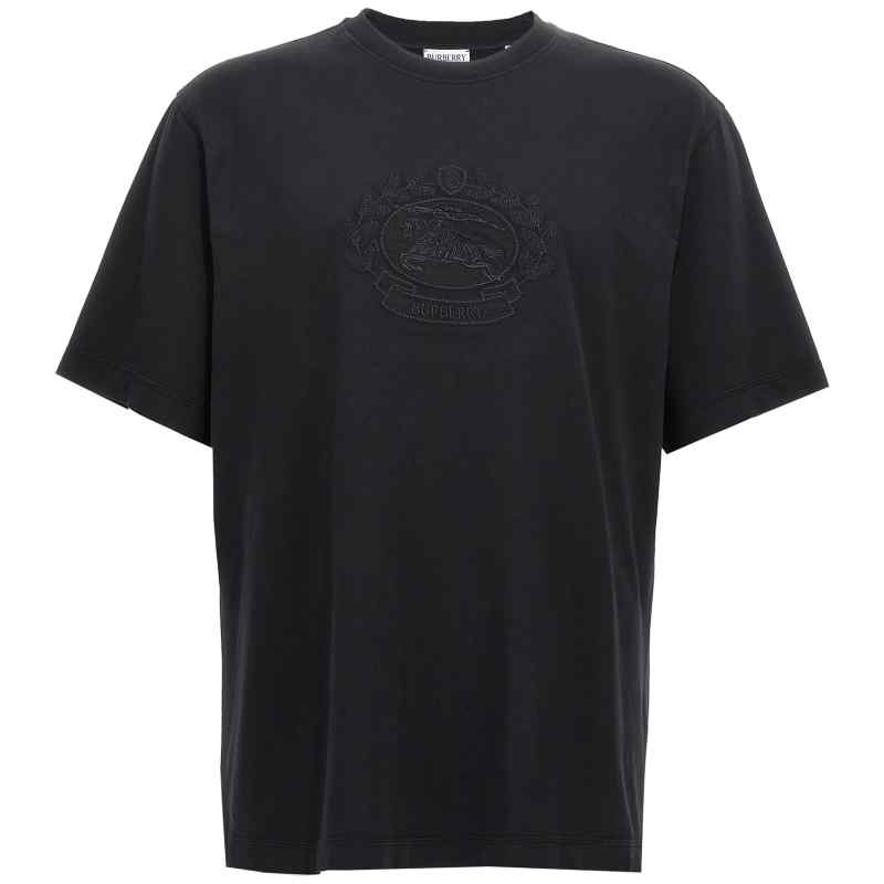 8095104BLACK_01_M_2024-09-06T07-21-39.993Z Burberry Logo Embroidery T-shirt