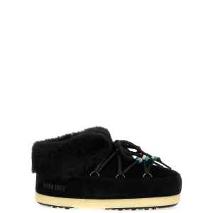 Moon Boot Mule Suede Beads Ankle Boots