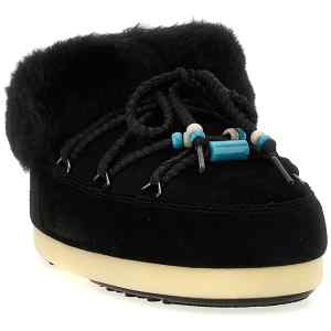 Moon Boot Mule Suede Beads Ankle Boots