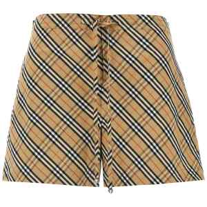 Burberry Check Shorts