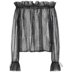 Saint Laurent Lurex Blouse