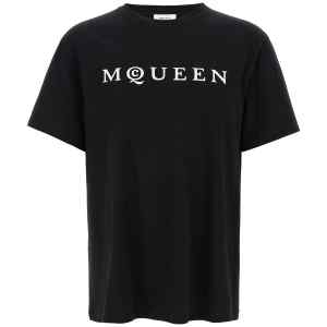 Alexander McQueen Flocked Mcqueen T-shirt