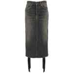 Balenciaga Lace Up Denim Skirt