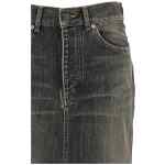 Balenciaga Lace Up Denim Skirt