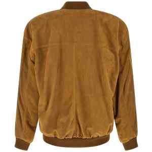 Saint Laurent Suede Bomber Jacket
