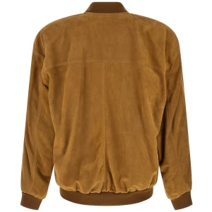 Saint Laurent Suede Bomber Jacket