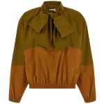 Saint Laurent Color-block Anorak