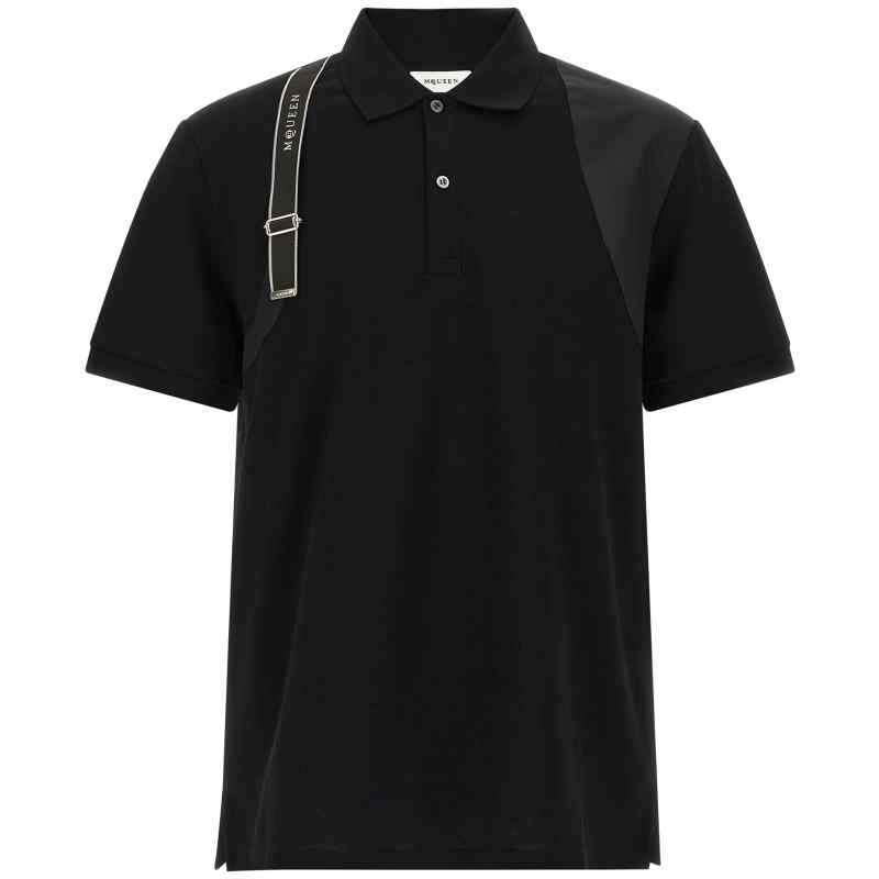 Alexander McQueen Mcqueen Harness Polo Shirt