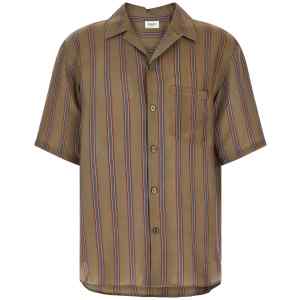 Saint Laurent Cassandre Striped Shirt