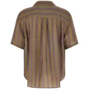 Saint Laurent Cassandre Striped Shirt