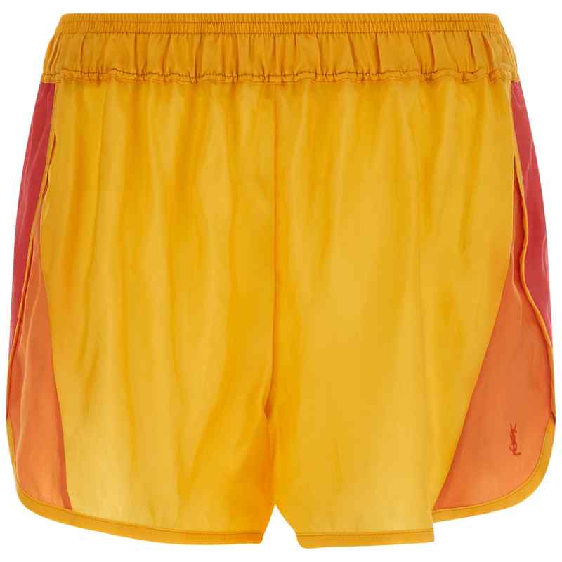 Saint Laurent Color-block Shorts