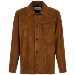 Saint Laurent Suede Overshirt