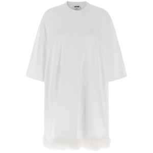 Moschino Feather Dress