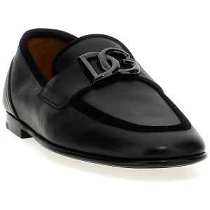 Dolce & Gabbana Logo Loafers