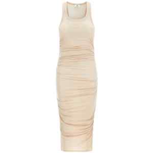 Elisabetta Franchi Logo Embroidery Dress