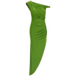 Elisabetta Franchi Jewel Shoulder Dress