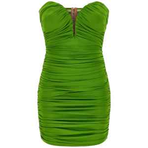 Elisabetta Franchi Heart-shaped Neckline Dress