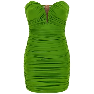 Elisabetta Franchi Heart-shaped Neckline Dress