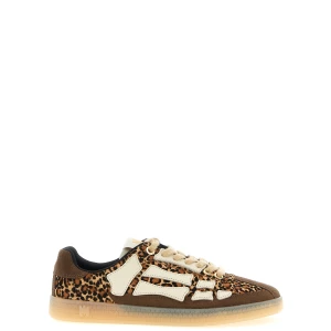 Amiri Leopard Pacific Bones Sneakers