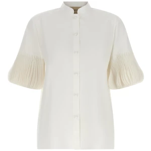 Valentino Garavani Poplin Embroidered Shirt