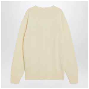 Givenchy Sweater écru in cotton with logo