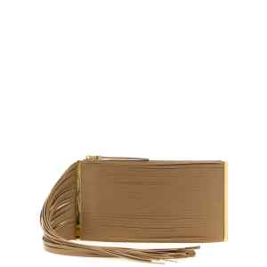 Elisabetta Franchi Fringed Clutch