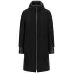 Herno Lamé Thread And Wool Coat