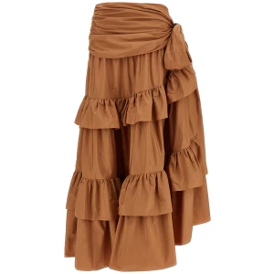 Chloé Flounces Volant Skirt