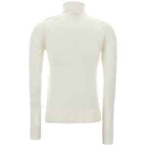 Chloé Logo Embroidery Turtleneck Sweater