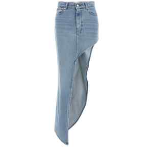 Coperni One-leg Denim Skirt