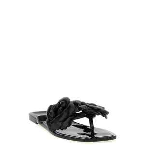 Coperni Silicone Flower Flat Sandals