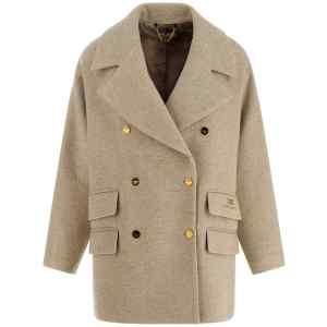 Elisabetta Franchi Double-breasted Coat
