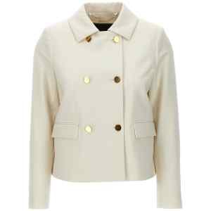 Kiton Cropped Double-breasted Jacket