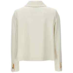 Kiton Cropped Double-breasted Jacket