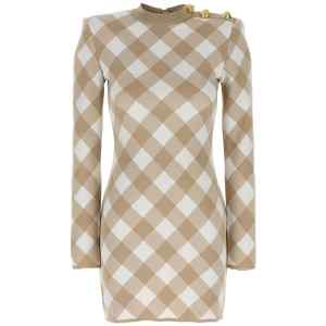 Balmain Vichy Dress