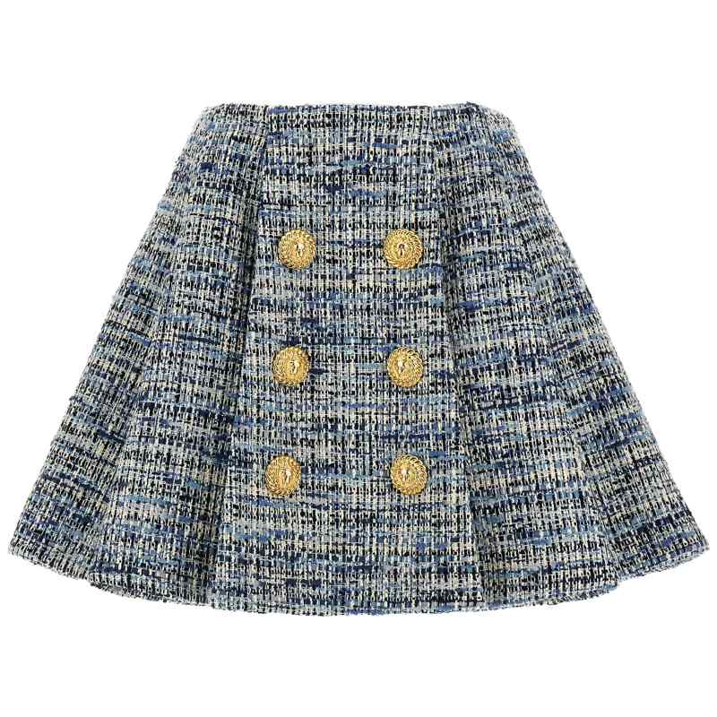 Balmain Tweed Skirt Balmain Tweed Skirt