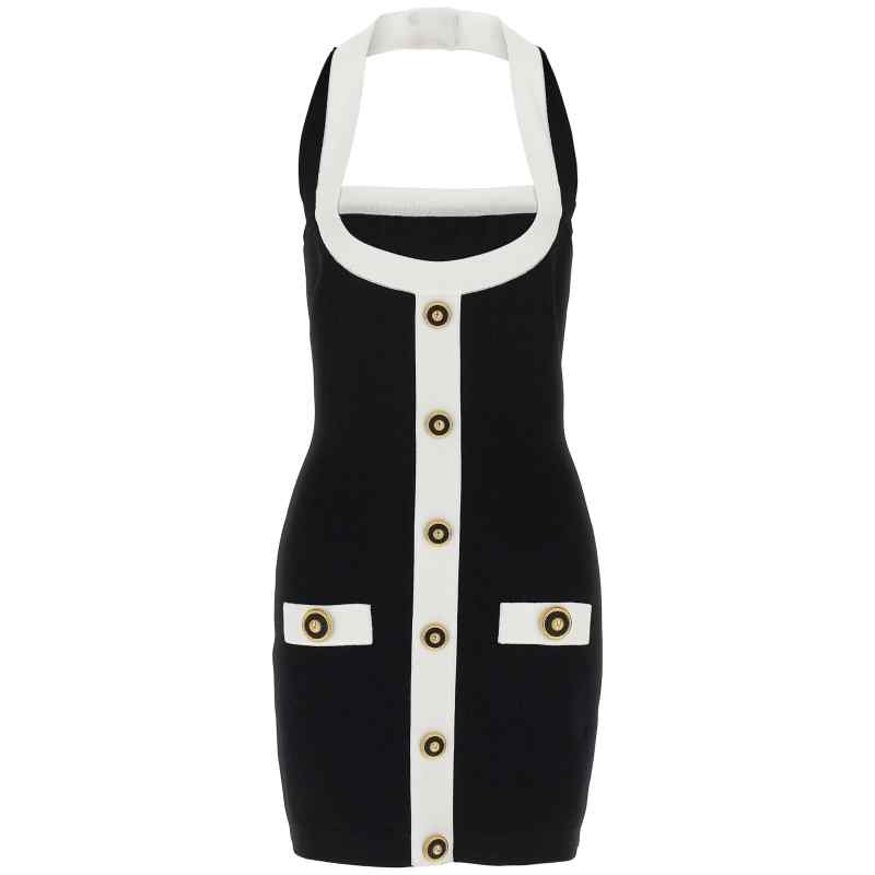 EF1R2390KH99EAB_01_M_2025-02-06T21-42-14.298Z Balmain Filo Leone Catena Dress