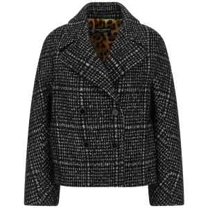 Dolce & Gabbana Houndstooth Coat