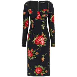 Dolce & Gabbana Bouquet Rose Dress