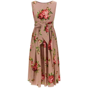 Dolce & Gabbana Bouquet Rose Dress