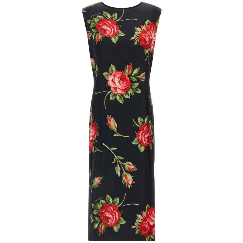 Dolce & Gabbana Bouquet Rose Dress