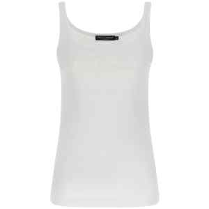 Dolce & Gabbana Logo Embroidery Tank Top