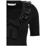 Alessandra Rich Ruffle T-shirt