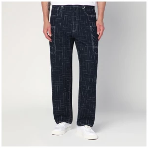 Kenzo Waves blue cargo jeans