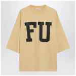 Fear of God Yellow oversized FU T-shirt