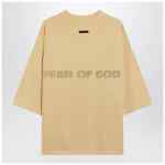 Fear of God Yellow oversized FU T-shirt
