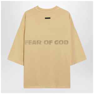 Fear of God Yellow oversized FU T-shirt