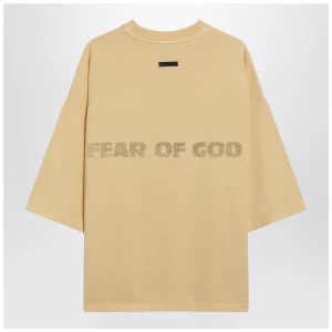 Fear of God Yellow oversized FU T-shirt